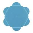 thumbnail image 2 of Salvamanteles de silicona Macarena para microondas protector contra salpicaduras azul, 2 of 8