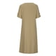 thumbnail image 5 of Vestidos Para Mujer Maxi Vestido de Moda Color Sólido Cuello Redondo Manga Media Vestido de Lino de Algodón Odeerbi  ODB155971, 5 of 8
