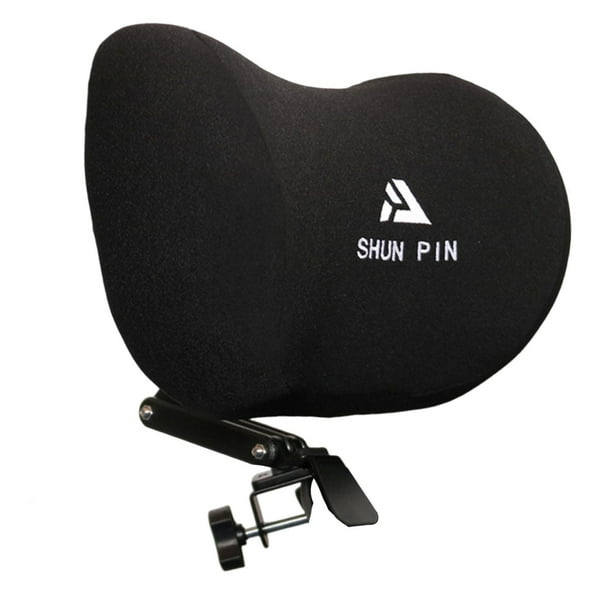 Silla de oficina con reposacabezas ajustable y almohada para la cabeza, accesorios desmontables. Esponja