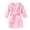 01_Pink, variant on UJNDER Kids Long Sleeve Reversible Thick Cartoon Printed Hooded Flannel Bathrobe Soft Pajamas for Boys Girls 1-12 Y Kids Robes for Girls,02_Pink,5-6 Years