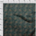 thumbnail image 2 of oneOone Polyester Lycra Fabric Geometric Kasuri Print Fabric BTY 56 Inch Wide, 2 of 4
