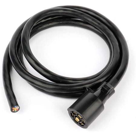 7 Way to 7 Pin Inline Trailer Cord 8 Feet Weatherproof | Walmart Canada