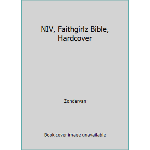 Pre-Owned NIV, Faithgirlz Bible, Hardcover (Hardcover) 0310750075 9780310750079