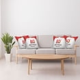 thumbnail image 3 of Ambesonne Abstract Throw Pillow Cover 4 Pack, Birthday Party Invite, 20", Multicolor, 3 of 5