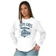 thumbnail image 3 of Adorable Father Daughter Fishing Cute Women's Long Sleeve T Shirt Brisco Brands L, 3 of 6