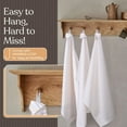 thumbnail image 4 of HEIRLOOM COMFORT Mustard Yellow Striped Dish Towels 12 Pack, Ultra Absorbent, Classic Stripe Towel Set, Quick Dry Cotton Kitchen Towels for Cleaning Counters, Drying Dishes, Everyday Cleanup, 4 of 7
