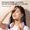 thumbnail image 4 of Portable Hanging Lazy Neck Fan Cooling Air Cooler Wearable Neck Air Conditioner, 4 of 6