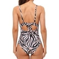 thumbnail image 2 of Maillots de Bain une Pièce pour Femmes Échancrés Dos Nu Monokinis, 2 of 4