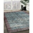 thumbnail image 2 of Ahgly Company Indoor Round Contemporary Silver Gray Persian Area Rugs, 5' Round, 2 of 6