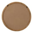 thumbnail image 4 of Kate and Laurel Rahfy Boho Round Rattan Mirror, 28 Inch Diameter, Natural Wood, Decorative Round Wood Mirror with Authentic Rattan Frame for Boho Wall Decor, 4 of 9