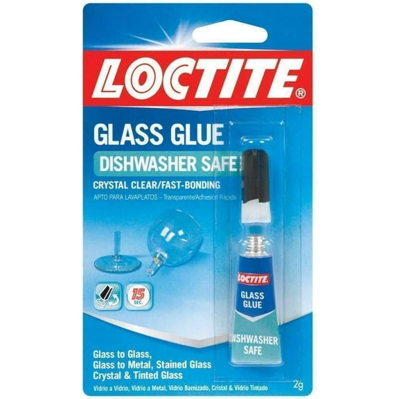 Henkel Loctite Instant Glass Glue 233841 - Liquid Adhesive for Glass - 12 Pack, 0.07 Oz