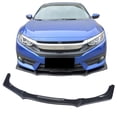 thumbnail image 2 of Ikon Motorsports Compatible with 16-18 Honda Civic 10th Gen Sedan TR Style Front Bumper Lower Lip PU, 2 of 6