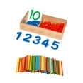 thumbnail image 3 of Tarjetas y contadores Montessori Contando el número de bloques para niños de la primera infancia Estilo C, 3 of 9