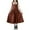 Brown, variant on Fall Corduroy Overall Dress Trendy Casual Cute Ruffle Peter Pan Collar Long Sleeve Smocked Dresses Adjustable Strap A Line Flare Pinafore Midi Jumper Dress