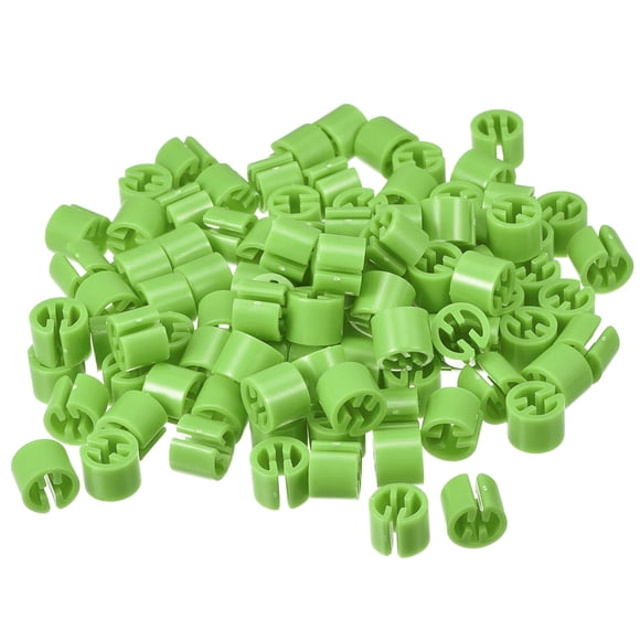 Ropa Colgador Unique Bargains marcadores En Blanco Etiquetas Ajuste 3,5mm Varilla para Prenda color codificación Claro verde paquete de 150