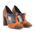 thumbnail image 3 of Made in Italia GIORGIA-NERO-BLU-Black-37 Giorgia Womens Pumps & Heels, Blue & Black - Size 37, 3 of 5