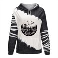 thumbnail image 4 of Sudadera con capucha de manga larga con cuello redondo y estampado de moda para mujer Fridja  bvmnju5898, 4 of 7