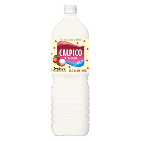 Calpico Soft Drink, Lychee, 50.67 Fl Oz (Pack of 2)
