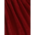 thumbnail image 5 of Wassery Toddler Girls Princess Skirt 6M 12M 18M 24M 3T 4T Baby Girls Solid Color Velvet A-Line Skirt Infant Girls Beach Party Cute Clothes, 5 of 8