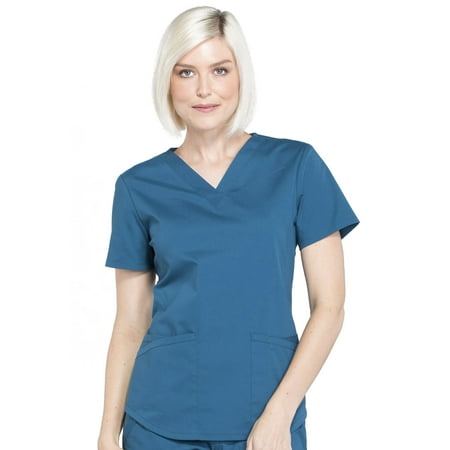 

Cherokee Workwear Professionals Women s Scrubs Top V-Neck WW665