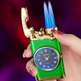 thumbnail image 5 of Openpig Inflatable Lighter, Plasma Lighter, Electric Arc Lighter, Windproof Lighter, Metal Lighter Luminous Real Watch dial, 5 of 5
