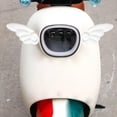 thumbnail image 6 of jiaping 2 Pieces Decorative Small Wing for Motorcycle Electric Scooter White, 6 of 9
