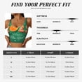 thumbnail image 6 of Lsque Merry Christmas 2025 Printed Women'S Sports Bra, Compression, Moisture Wicking, High-Impact Sports Bra For Women,Supportive sports bra-Large, 6 of 9