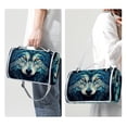 thumbnail image 3 of Wolf Canvas Beach Blanket - Extra Large Picnic Mat for Outdoor Family Gatherings, Beach Trips, and Camping - Waterproof and Sand - Durable and Easy to Clean - 200x150cm, 3 of 6