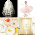 thumbnail image 5 of 1 Yard Brown Nude Nylon Tulle Fabric Super Soft Fine Mesh DIY Sewing Pageant Wedding Decoration Girls Birthday Dress Material, 5 of 5