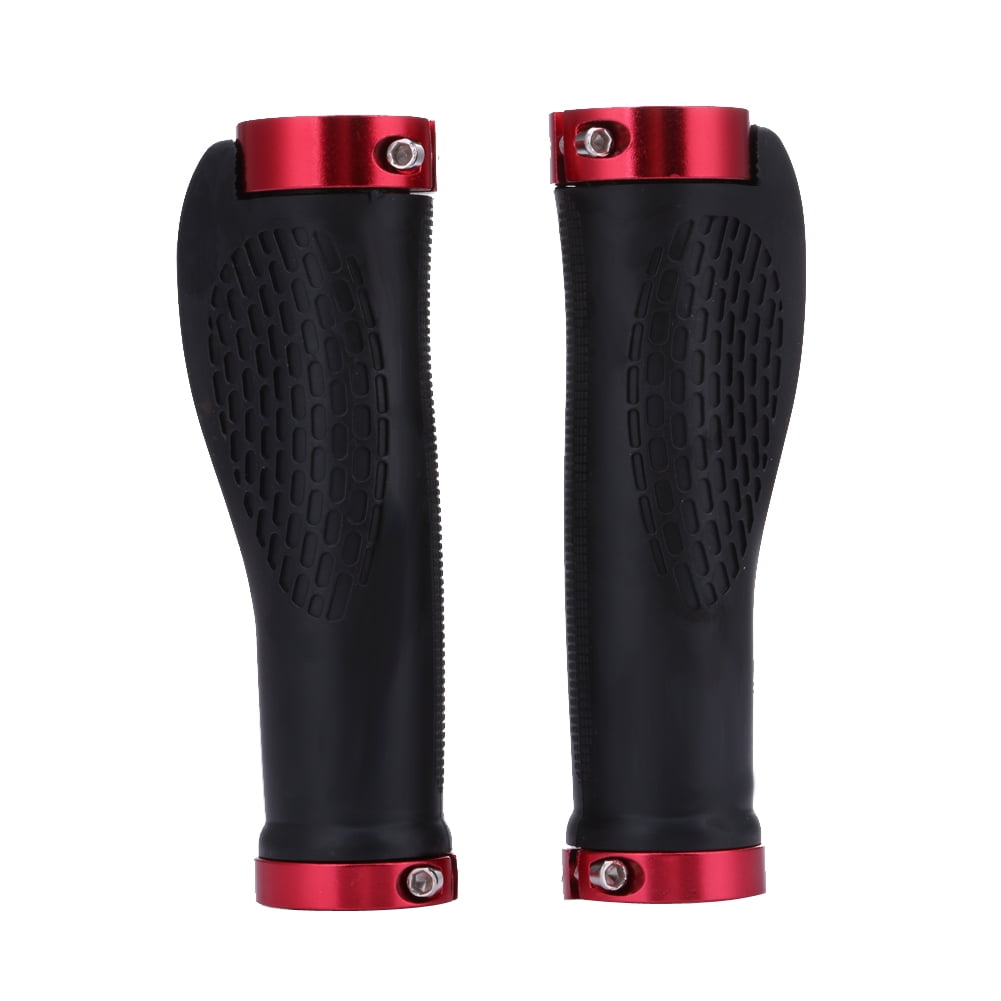 Ergonomic Rubber MTB Mountain Bike Bicycle Handlebar Grips Cycling Lock-On