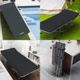 thumbnail image 6 of Camping Cot with Removable Cushion, Heavy Duty Folding Bed for Adults Supports 450 lbs, Portable Outdoor Sleeping Cot with Carry Bag, 6 of 7