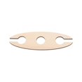 thumbnail image 1 of HBFAGFB Beautifully Wooden Wine Bottle Holder Rack Counter Stand, Organizer for Two Glasses, 1 of 3