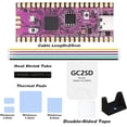 thumbnail image 2 of HUGFEGWE for RPi Microcontroller Module, Mini Development Board, Dual Core for Cortex M0plus Processor, with GC2SD SD Reader, for for Wii Consoles (White) CJ25311-9178, 2 of 9