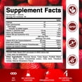 thumbnail image 2 of Vitamatic Vitamin B Complex Gummies with Vitamin C & Inositol - Natural Strawberry Flavor - 60 Gummies (3 Bottles), 2 of 11