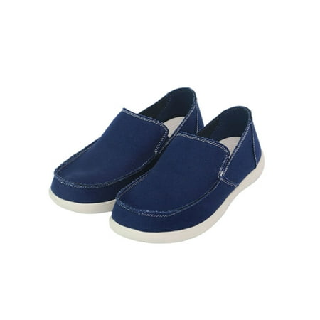 

Colisha Mens Canvas Shoes Comfort Loafers Lightweight Wide Width Slip On Sneakers