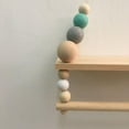 thumbnail image 6 of Clearance!Wooden Beads Wall Hanging Shelf Swing Rope Floating Shelves Display Storage Rack Decor For Home, Office, Cafe, 6 of 6
