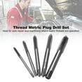 thumbnail image 3 of 5PCS HSS M3-M8 Spiral Point Straight Fluted Screw Thread Metric Plug Drill Set, 3 of 5
