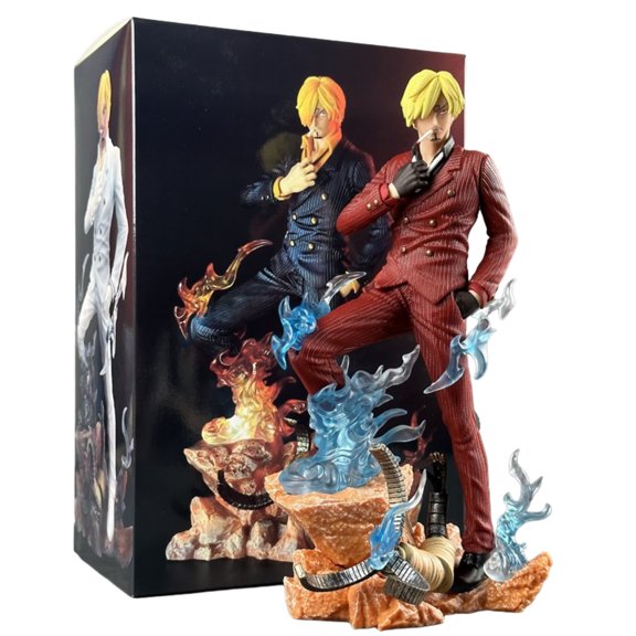 Njube Toy Figure Sanji Figure(Red Ver.)Action Figure Doll Gift Model Toys Anime Figure Home Decor Collectible Figurine