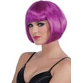 thumbnail image 2 of Purple Neon Bob Wig, 2 of 2