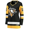 thumbnail image 2 of Women's Fanatics Philip Kemp Black Pittsburgh Penguins Home Breakaway Jersey, 2 of 3