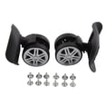 thumbnail image 2 of Luggage Replacement Wheels, 1 Pair  Wear  Swivel Suitcase Wheels  for Suitcase Replacement Accessory, 2 of 8