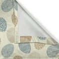 thumbnail image 6 of Ambesonne Easter Valance & Curtain, Boho Inspired Egg Motifs, 55"x30", Pale Yellow Slate Blue, 6 of 6