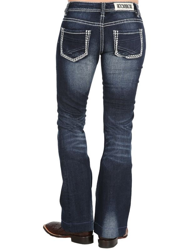 rock and roll women's jeans