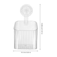 thumbnail image 2 of unbranded Repisa De Transparente Con Ventosa Para Almacenamiento De Y Accesorios, 2 of 8
