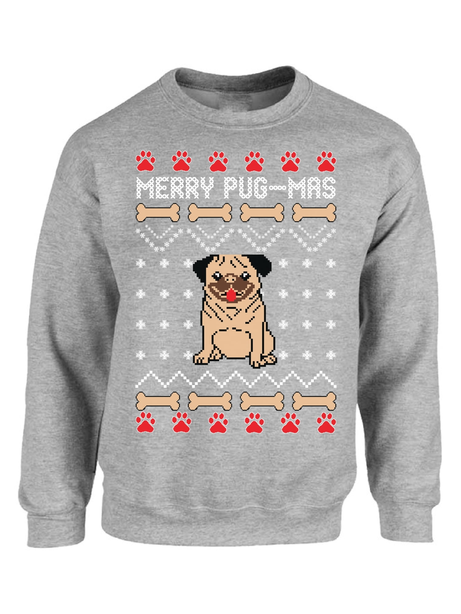 merry pugmas sweater