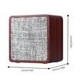 thumbnail image 4 of Iumwxz Wooden Cloth Wireless Bluetooth Small Speaker Classic Design Gift Decoration Portable Mini Outdoor Speaker (Bluetooth/Aux/Tf) Rollbacks On Essentials home decor christmas clearance indoor, 4 of 5