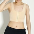 thumbnail image 4 of Intimates Breathable Chest Binder Short Corset Vest Elastic Sport Bra Sleeveless Tops Tank, 4 of 9