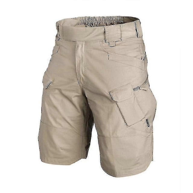 Waterproof Shorts Men's Cargo Shorts Relaxed Fit Water Resistant Work Hiking Shorts