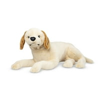 Melissa & Doug 24" Lifelike Yellow Lab Puppy Plush Toy
