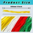 thumbnail image 2 of 12Inch Pipe Cleaners Craft,Fuzzy Colored Chenille Stem for DIY Art Creative Crafts Decorations(Mixed Colors,100 of Each Color,400 in Total), 2 of 5